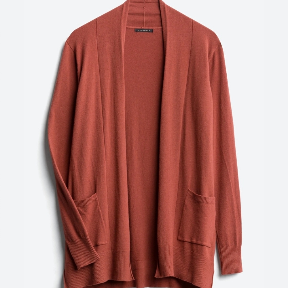 Burnt orange sweater